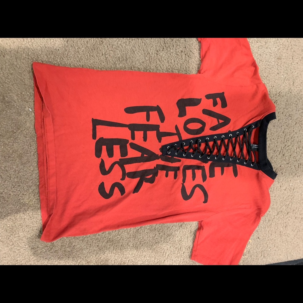 Laced T-shirt